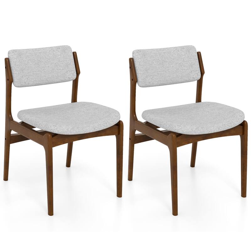 Gymax Modern Padded Dining Chairs Set of 4 w/Padded Seat Tilt Backrest