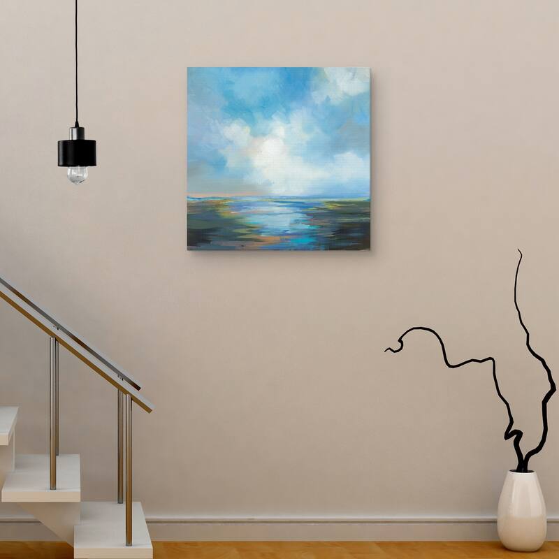 Watching the Sky by Liz Jardine Canvas Art Print