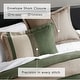preview thumbnail 57 of 60, Chelsea Square Cascade Reversible Plush Faux Suede Comforter Set