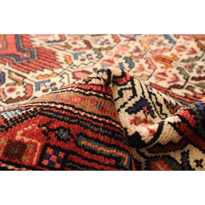 ECARPETGALLERY Hand-knotted Anadol Cream Wool Rug - 2' 11" x 10' 11"