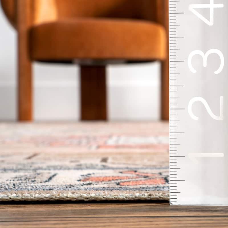 Nuloom Emerson SpinClean Persian Machine Washable Area rug