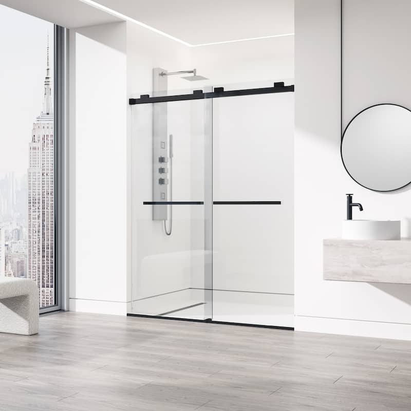 VIGO Houston Frameless Sliding Door