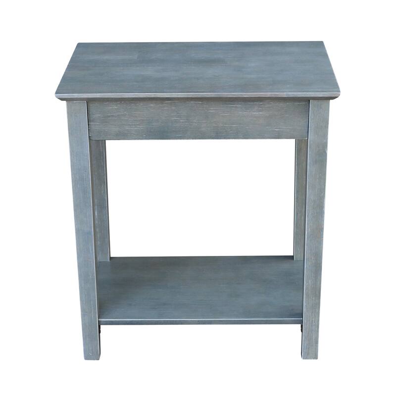 The Gray Barn Moonshine Narrow End Table - 22" x 14"