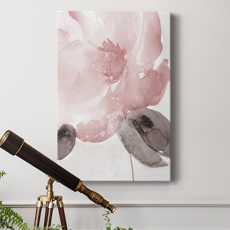 Blush Bloom I Premium Gallery Wrapped Canvas - Ready to Hang