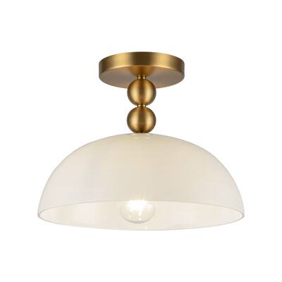 Alora Lighting SF459012 Paisley 12" Wide Semi-Flush Ceiling Fixture