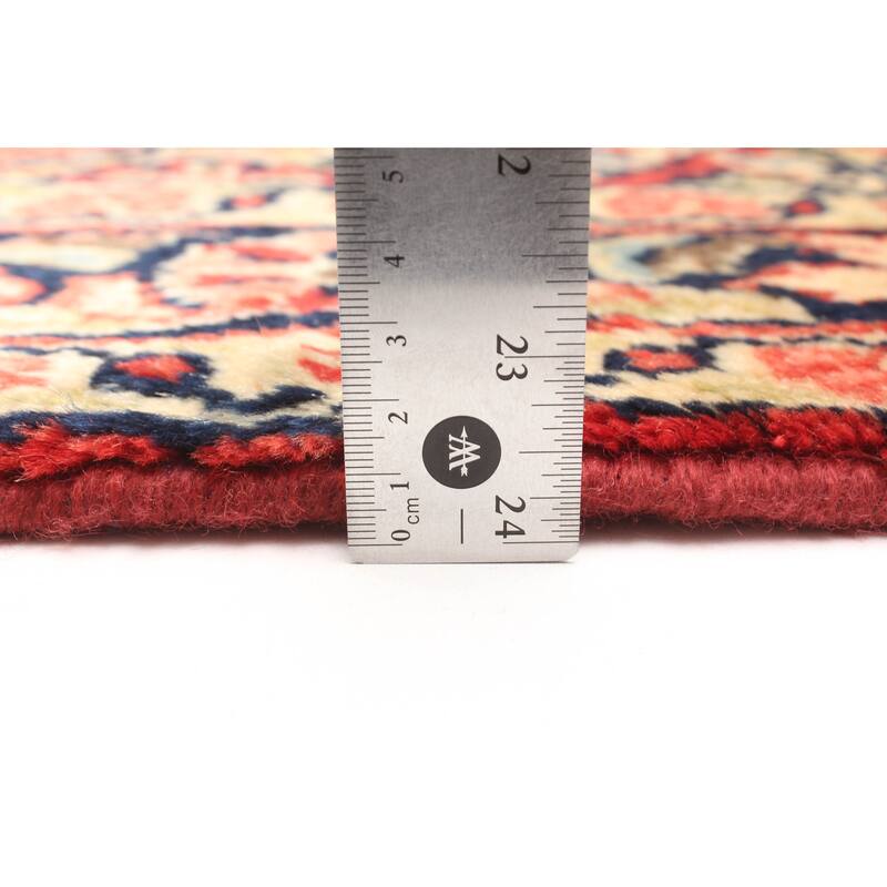 ECARPETGALLERY Hand-knotted Anadol Red Wool Rug - 4'3 x 6'11