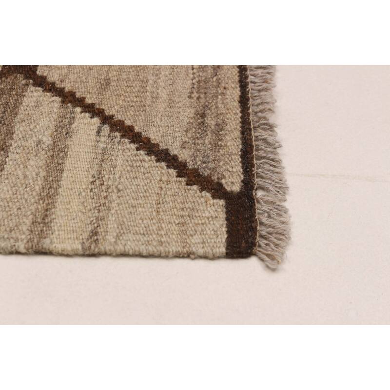 Sivas Beige Kilim 5'8" x 8'1" - 5'8 x 8'1