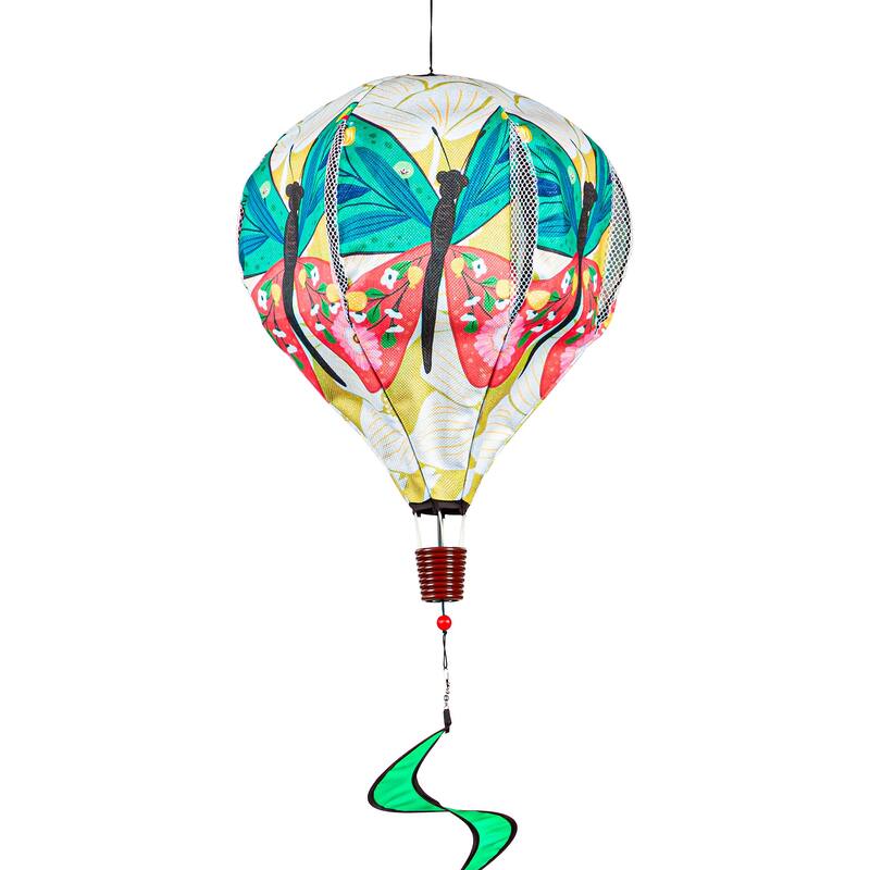55" Folk Butterfly Balloon Spinner