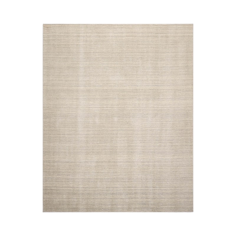 Beige Hand Woven Textured Oriental Area Rug Multi Sizes Wool
