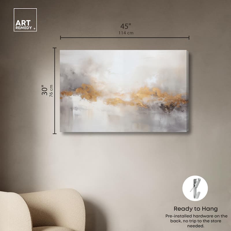 Cloudborn Glow II Canvas by Art Remedy, Gallery Wrapped