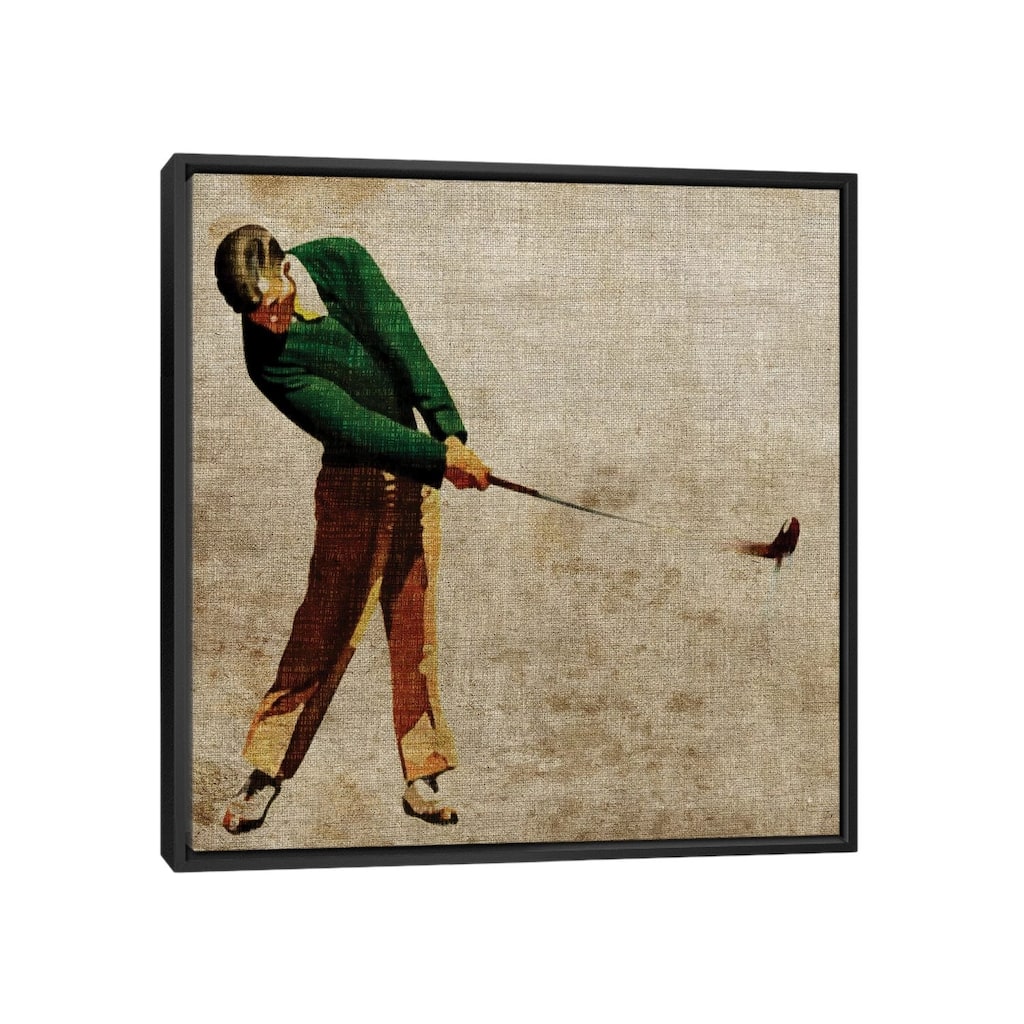 iCanvas "Vintage Sports II" by John Butler Framed Canvas Print