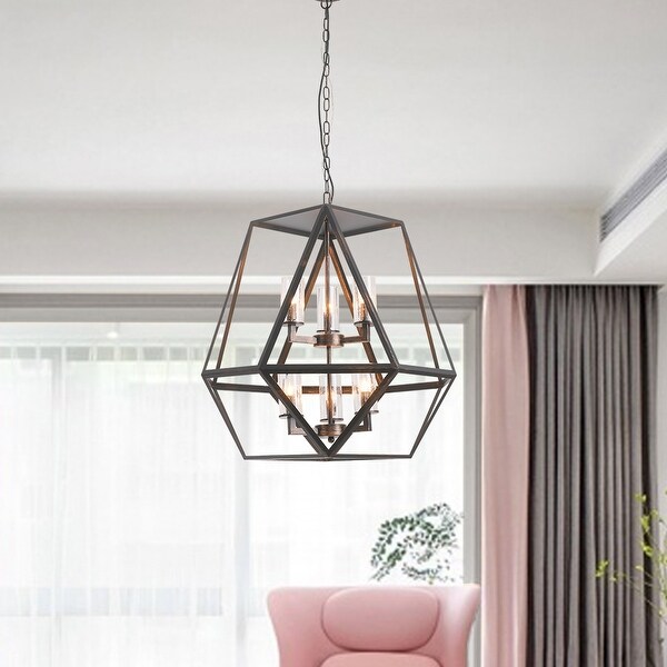 Statement geometric chandelier new arrivals