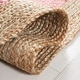 preview thumbnail 68 of 125, SAFAVIEH Handmade Natural Fiber Charlyne Bordered Round Jute Rug