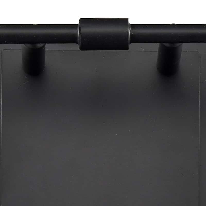 Elk Home Brookville Matte Black With Opal Glass 2 Light Vanity Light