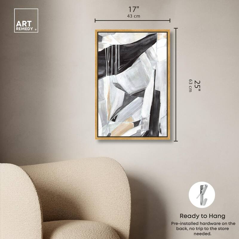 A Lonely Walk Canvas by Art Remedy