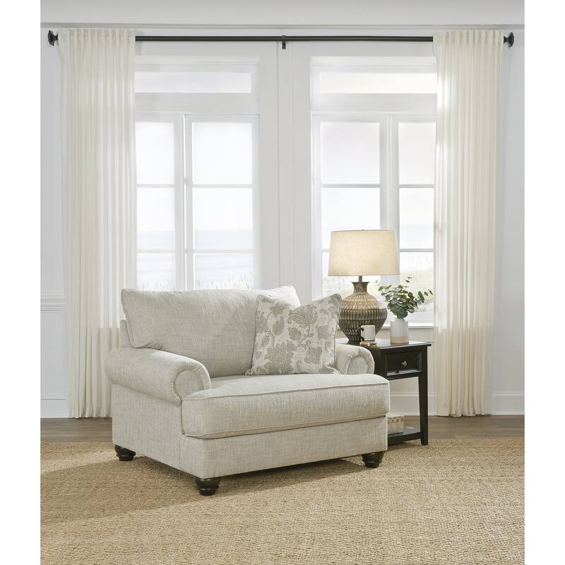 Signature Design by Ashley Asanti Beige Oversized Chair - 51"W x 44"D x 40"H
