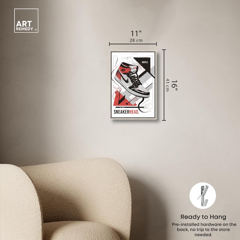 Stylish Sneakerhead Canvas by Art Remedy