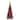 4' Pre-Lit Red Pop-Up Tinsel Christmas Tree, Clear Lights - 4 Foot
