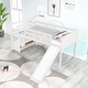preview thumbnail 5 of 19, Contemporary Design Twin Low Loft Bed with Stairs and Slide, Sturdy Construction & Safety Guaranteed, Maximized Space