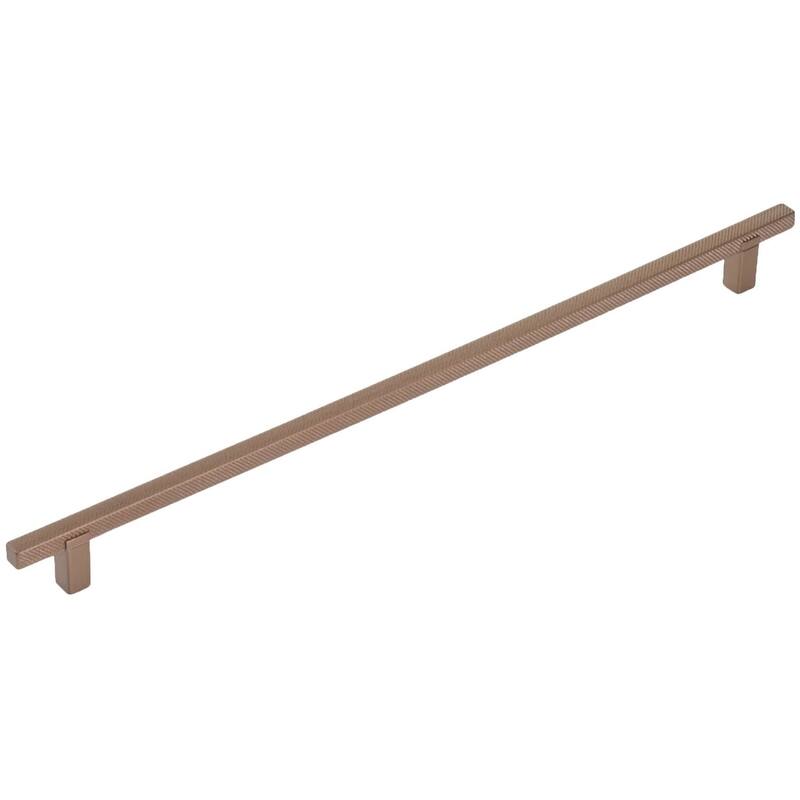 Schaub and Company Quadrato 12-5/8" Center to Center Industrial Modern - Satin Bronze