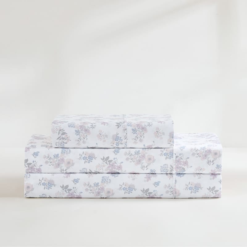 Lush Decor Suzette Pink Sheet Set
