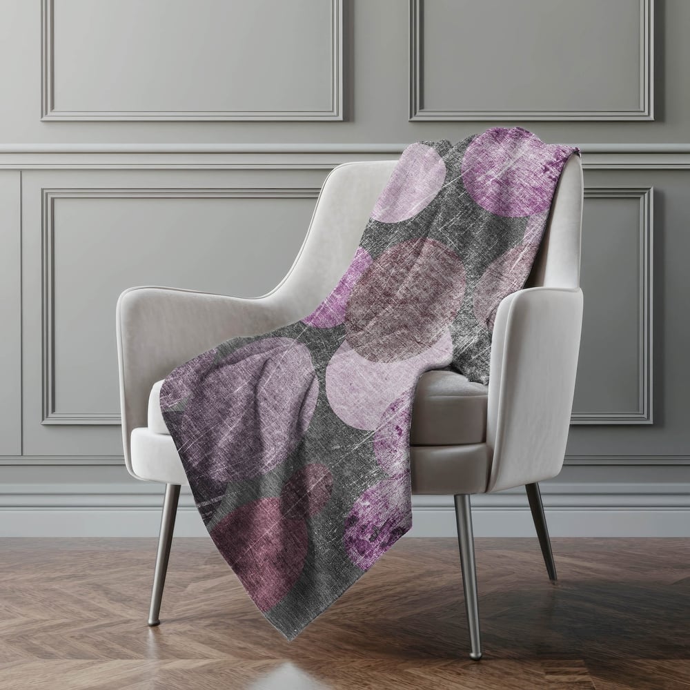 Premium Machine Washable Casual Contemporary Sherpa Throw Blanket