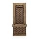 preview thumbnail 2 of 8, Azlee Outdoor Outdoor Floor Fountain by Christopher Knight Home