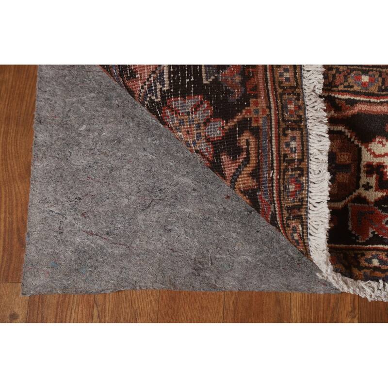 Traditional Geometric Heriz Persian Area Rug Hand-knotted Wool Carpet - 8'0" x 11'1"