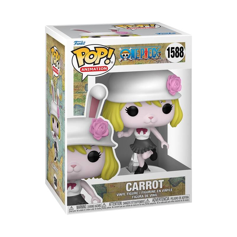 Funko POP! Animation One Piece Carrot 3.75" Vinyl Figure (#1588) - Multi-Color