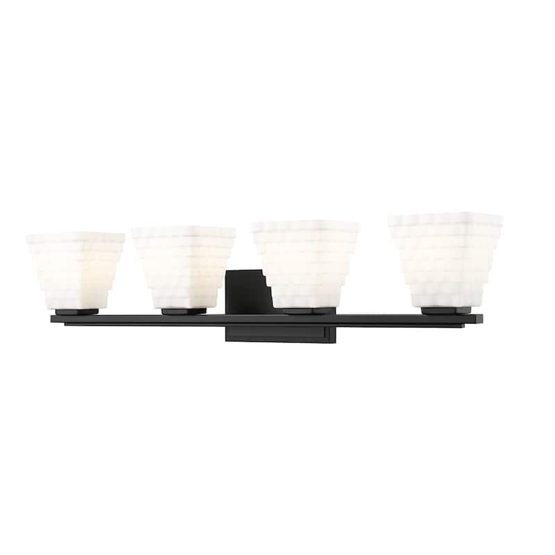 Z-Lite Annalise 4 Light Vanity - Matte Black