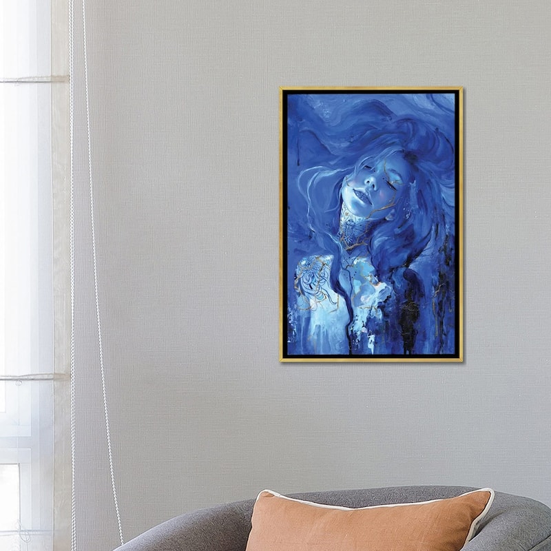 iCanvas "Kintsugi" by Eva Gamayun Framed Canvas Print