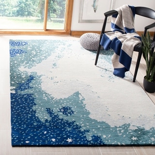 SAFAVIEH Handmade Soho Cisca Abstract N.Z. Wool Rug