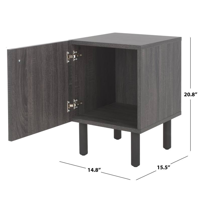 SAFAVIEH Barrie Single Door Nightstand