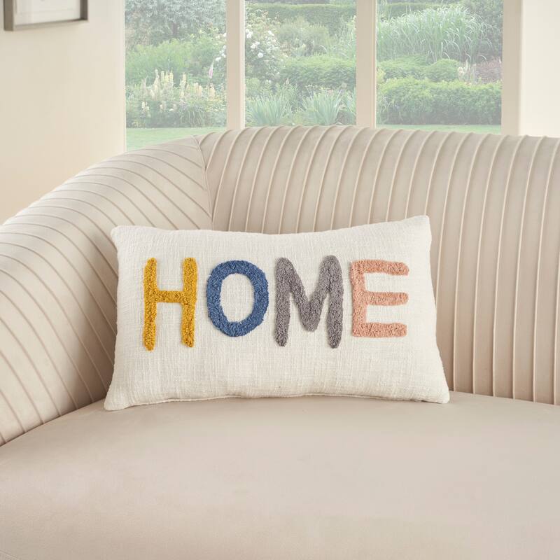 Mina Victory Lifestyle Quotes & Sayings Throw Pillow
