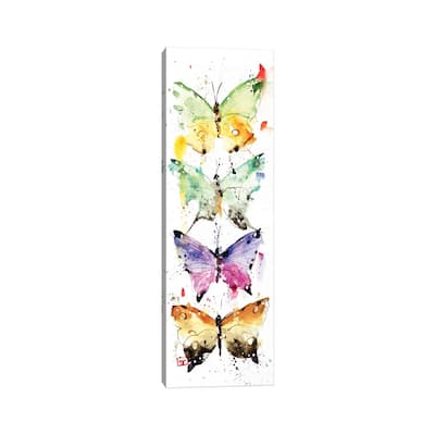 iCanvas "4 Butterflies" by Dean Crouser Canvas Print