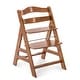 preview thumbnail 8 of 6, hauck Alpha+ Grow Along Adjustable Wooden Highchair, Beechwood, Walnut Finish - 16.5