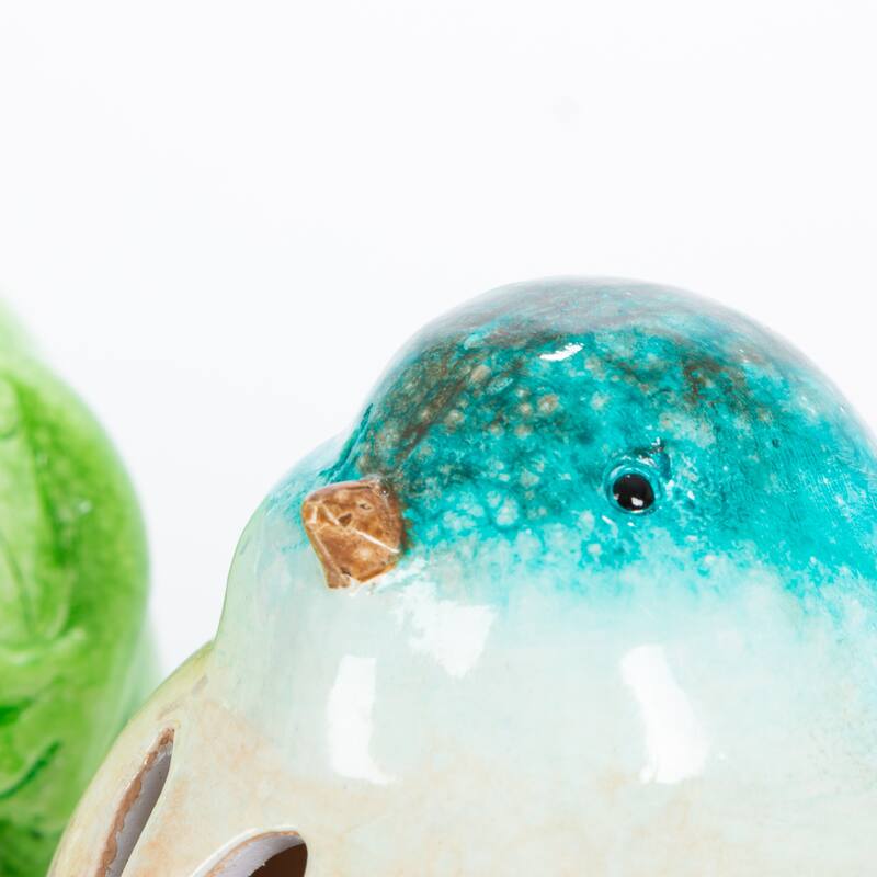 6.1 in. Illuminating Terracotta Garden Friends Figurines Set of 3