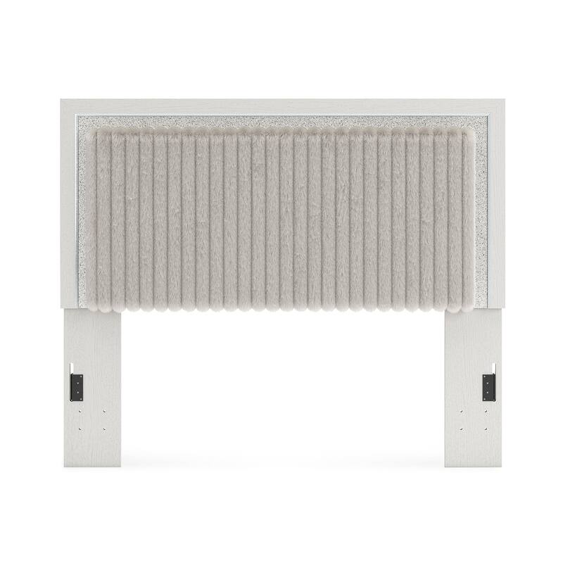 Signature Design by Ashley Ravalori Upholstered Panel Headboard