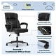 preview thumbnail 54 of 86, Serta Hannah Office Chair with Headrest Pillow, Adjustable Ergonomic Desk Chair with Lumbar Support