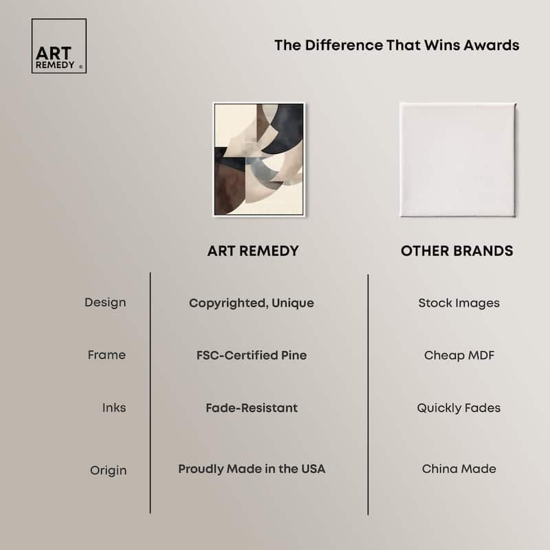 Planar Curves Canvas by Art Remedy
