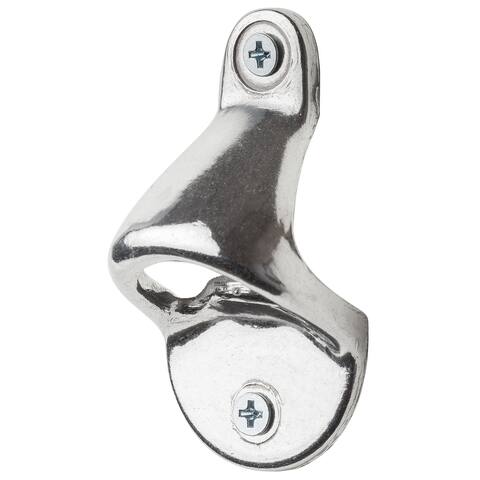 Harold Import 43742 Wall Mounted Bottle Opener, Metal, 3" X 1-1/2 "