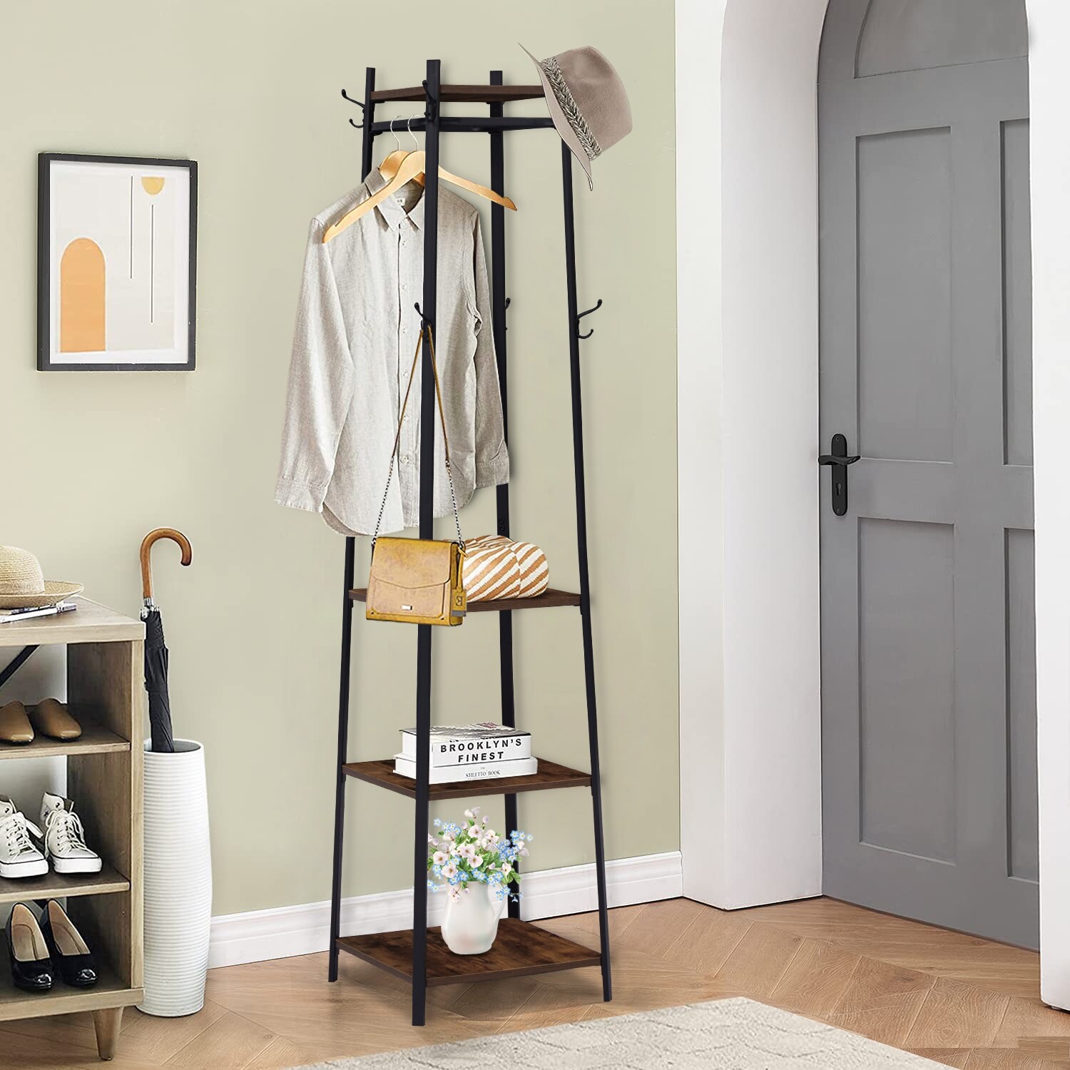 Hall sales coat unit