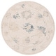 preview thumbnail 23 of 30, SAFAVIEH Handmade Abstract Cecilie Wool Rug 6' Round - Ivory/Beige - Round