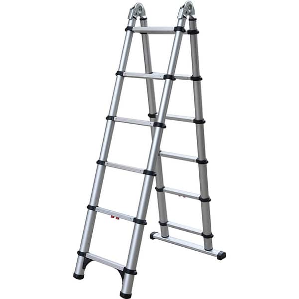 Shop Telesteps 612tc Osha Compliant 6 Ft A Frame 12 Ft Extension Telescoping Combi Ladder Overstock 22023528