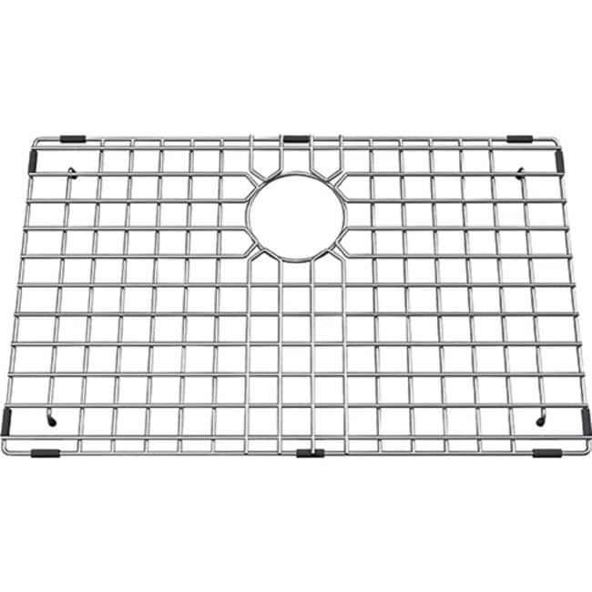 Franke 26-1/2" L x 16-9/16" Stainless Steel Basin Rack with Rubber - Stainless Steel - Stainless Steel