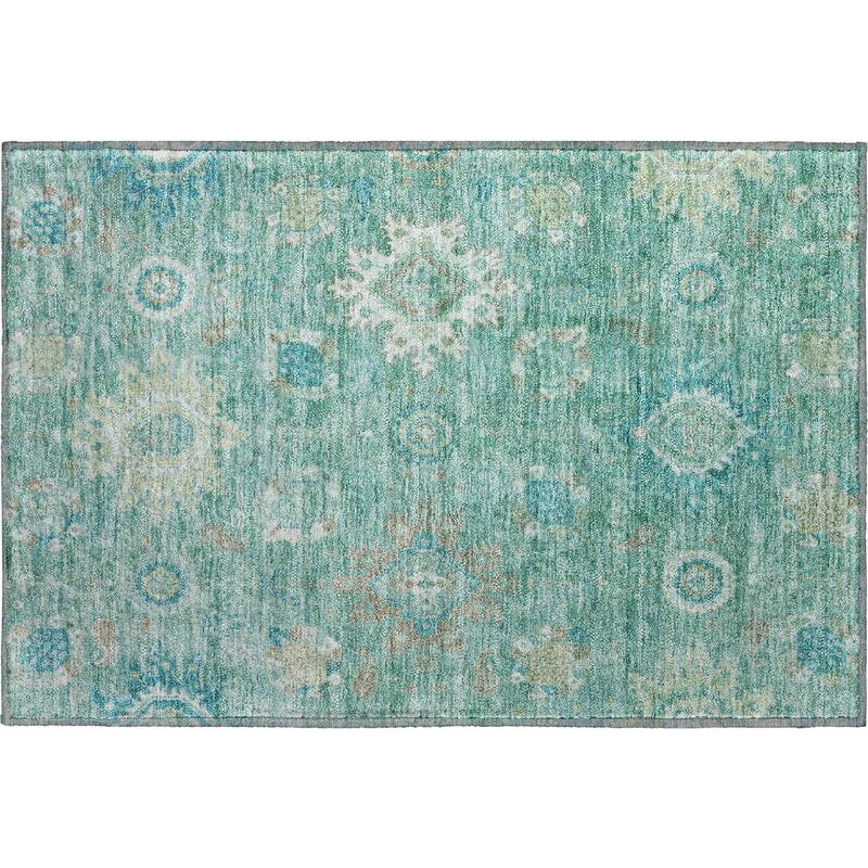 Premium Washable Super Soft Traditional Kashan Mayfield Rug