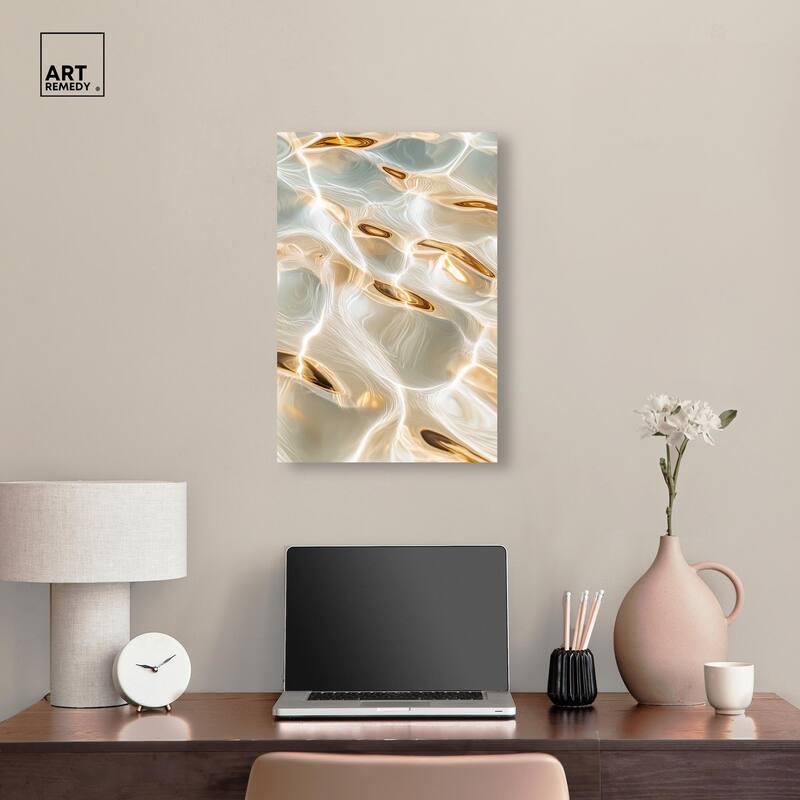 Light Reflections I Canvas by Art Remedy, Gallery Wrapped