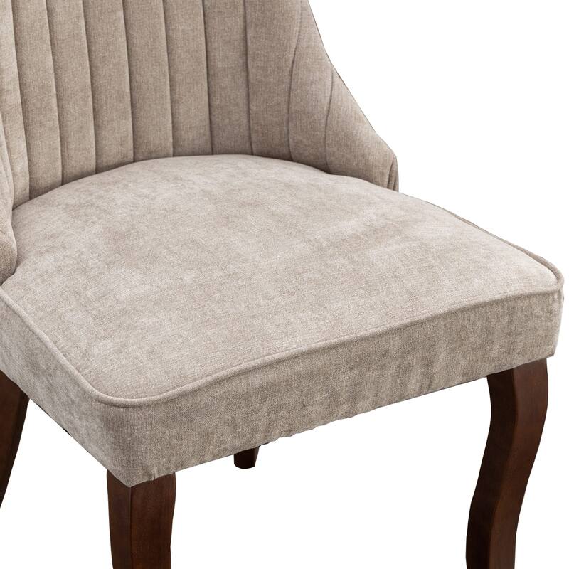 Upholstered Dining Side Chair Accent Chair （Set of 2)