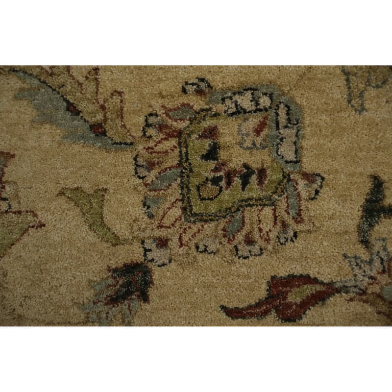 Hand Knotted Oriental 100% Wool Carpet Traditional All-Over Oranges & Rust Peshawar Area Rug - 14' 3'' X 10' 2''