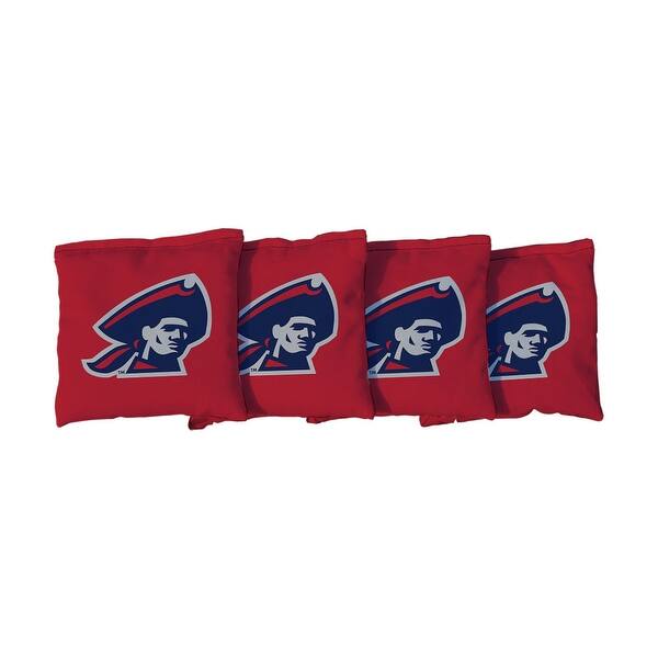 slide 2 of 3, Robert Morris RMU Colonials Red Cornhole Bags All-Weather Resin Filled